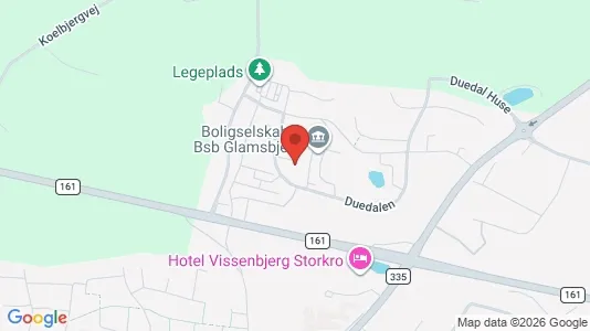 Andelsboliger til salg i Vissenbjerg - kort over placeringen