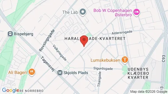 Andelsboliger til salg i Nørrebro - Foto fra Google Street View
